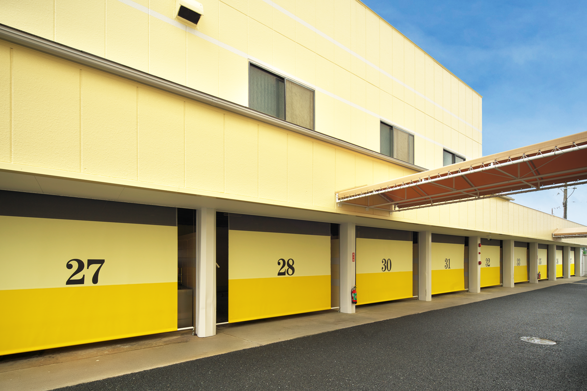 車庫カーテンイメージ画像